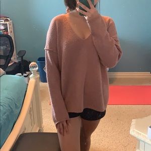 Forever 21 Sweater — Dusty Rose M